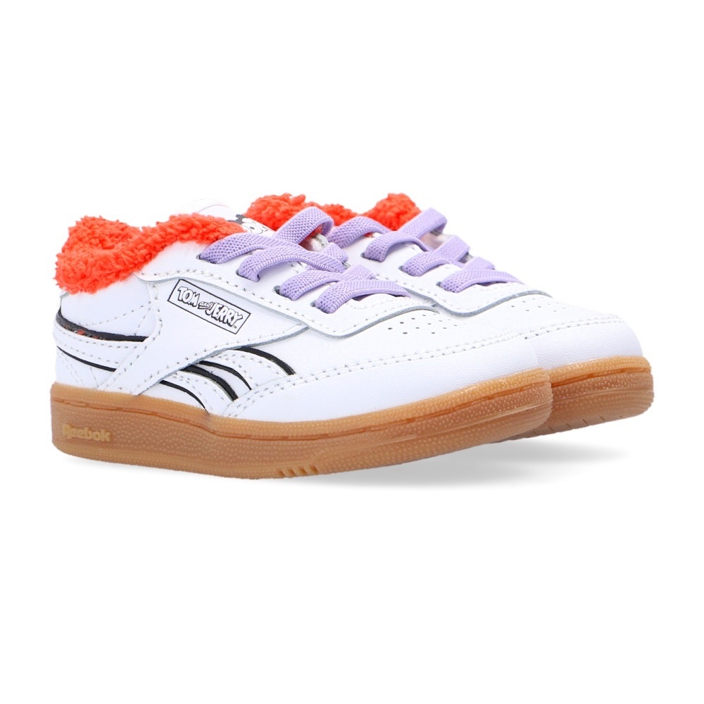 Reebok New Tom & Jerry x Club C Revenge 'Droopy' Sneakers Defect - Youth Size 5